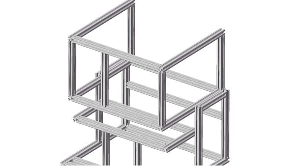 鋁型材機(jī)器設(shè)備機(jī)架圖紙?jiān)O(shè)計(jì)要多久？